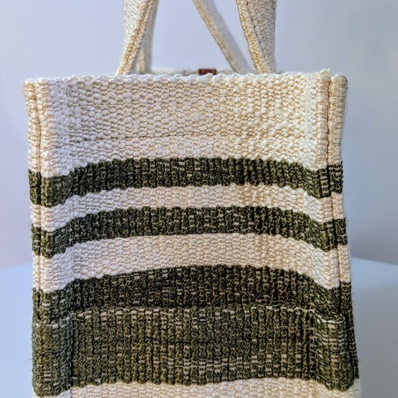 Celine Green Vertical Cabas Triomphe Tote Bag - Picture 6 of 13